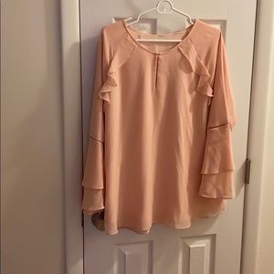 Calvin Klein swing sleeve shirt